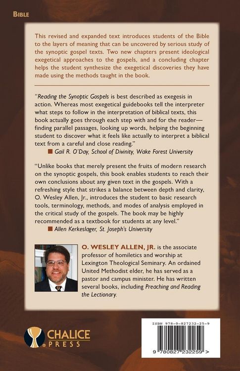 Produktbild: Reading the Synoptic Gospels