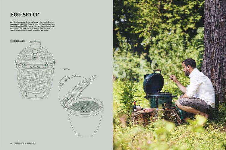 Produktbild: Kochen mit dem Big Green Egg