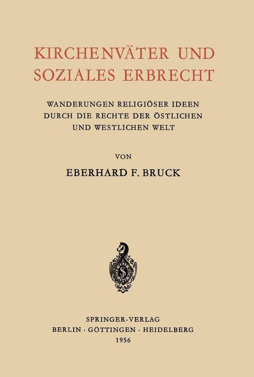 Produktbild: Kirchenv&auml;ter und Soziales Erbrecht