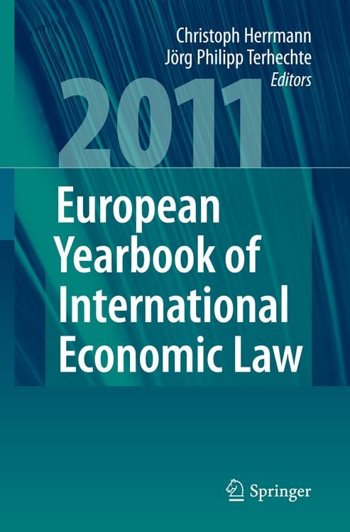 Produktbild: European Yearbook of International Economic Law 2011