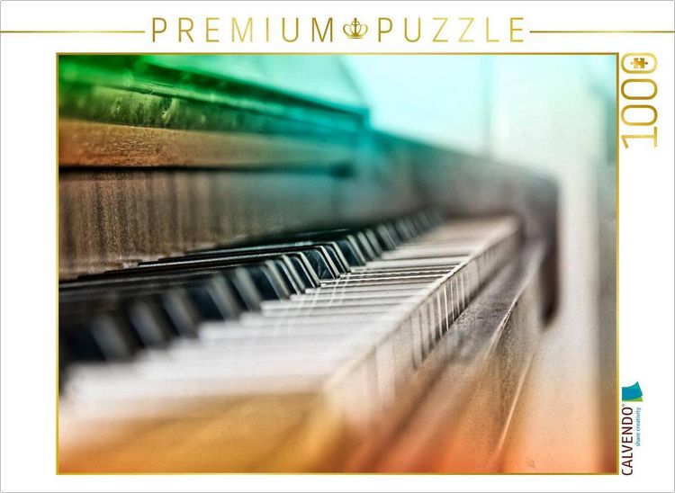 Produktbild: CALVENDO Puzzle Klavier Solo f&uuml;r zehn Finger | 1000 Teile Lege-Gr&ouml;&szlig;e 64x48cm Foto-Puzzle f&uuml;r gl&uuml;ckliche Stunden