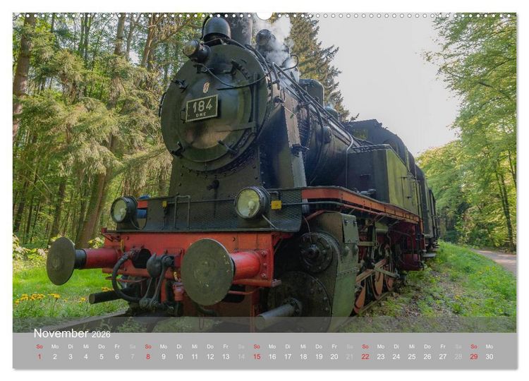Produktbild: F&uuml;r Liebhaber des Dampfes (Wandkalender 2026 DIN A2 quer), CALVENDO Monatskalender