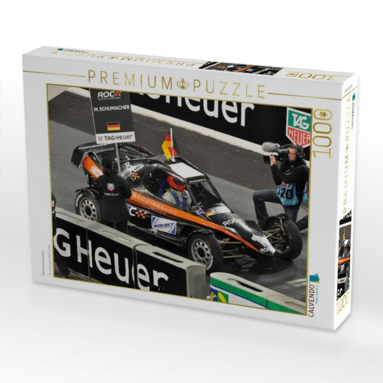 Produktbild: CALVENDO Puzzle Michael Schumacher | 1000 Teile Lege-Gr&ouml;&szlig;e 64x48cm Foto-Puzzle f&uuml;r gl&uuml;ckliche Stunden