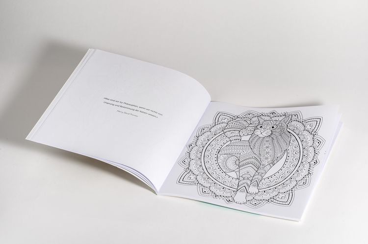 Produktbild: Katzen-Mandalas - 28 Motive zum Entspannen und Wohlf&uuml;hlen