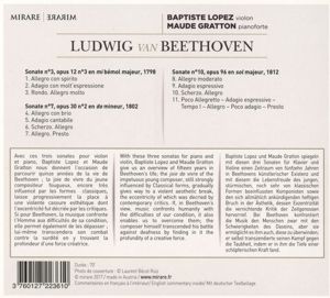 Produktbild: Sonates Pour Violon & Piano n&oslash;3,7 & 10