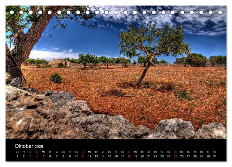 Produktbild: Mallorca 2026 - Einblicke (Tischkalender 2026 DIN A5 quer), CALVENDO Monatskalender