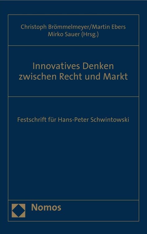 Produktbild: Innovatives Denken zwischen Recht und Markt