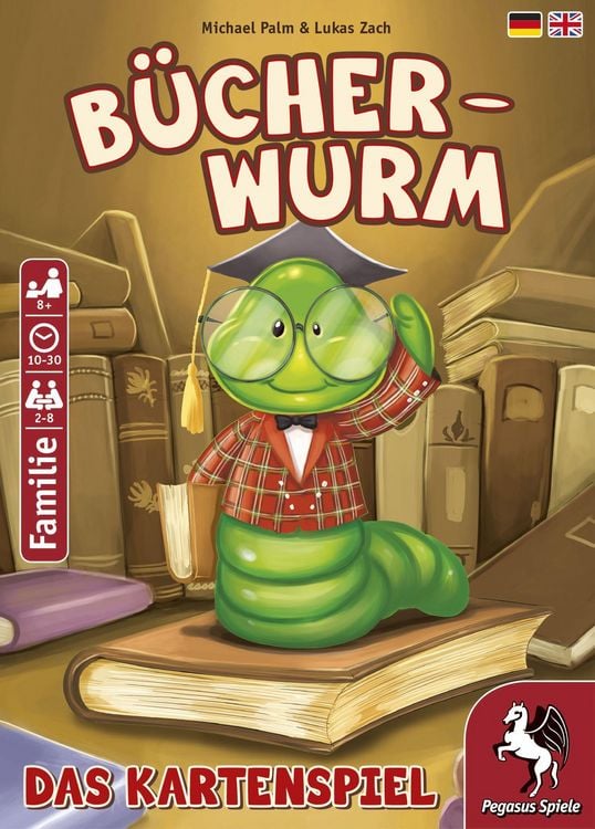 Produktbild: B&uuml;cherwurm - Das Kartenspiel