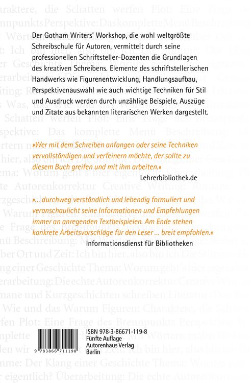 Produktbild: Creative Writing: Romane und Kurzgeschichten schreiben