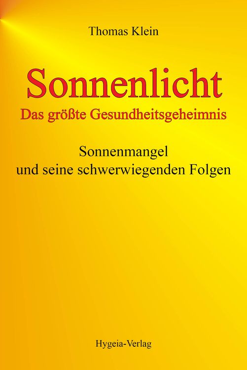 Produktbild: Sonnenlicht - das gr&ouml;&szlig;te Gesundheitsgeheimnis