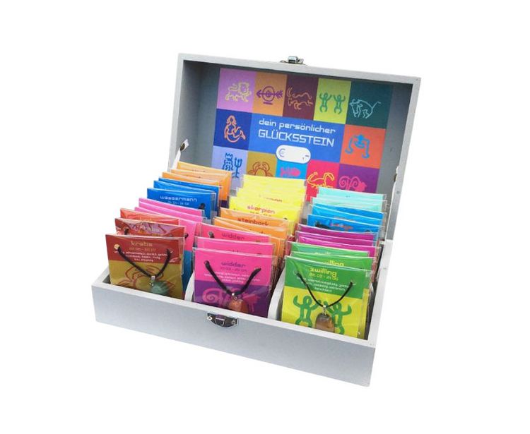 Produktbild: Sortiment Minicard Edelsteinanh. Tr.stein mit &Ouml;se, R431