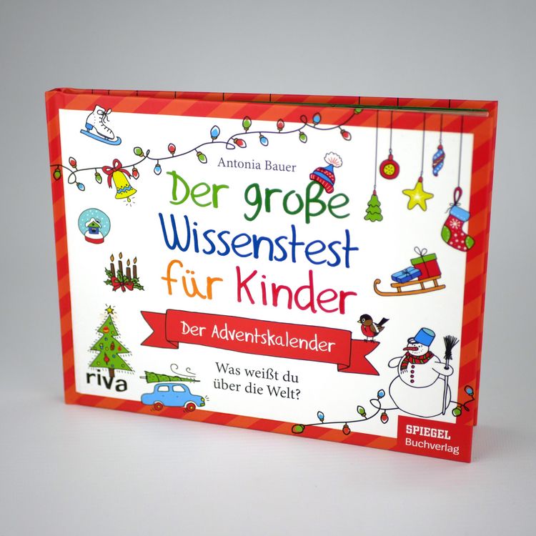 Produktbild: Der gro&szlig;e Wissenstest f&uuml;r Kinder &ndash; Der Adventskalender