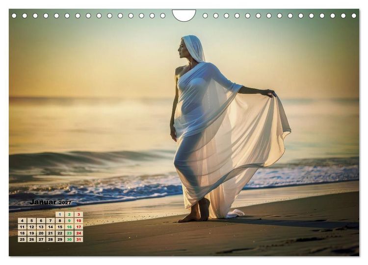 Produktbild: Minimal-Art - am Strand (Wandkalender 2027 DIN A4 quer), CALVENDO Monatskalender