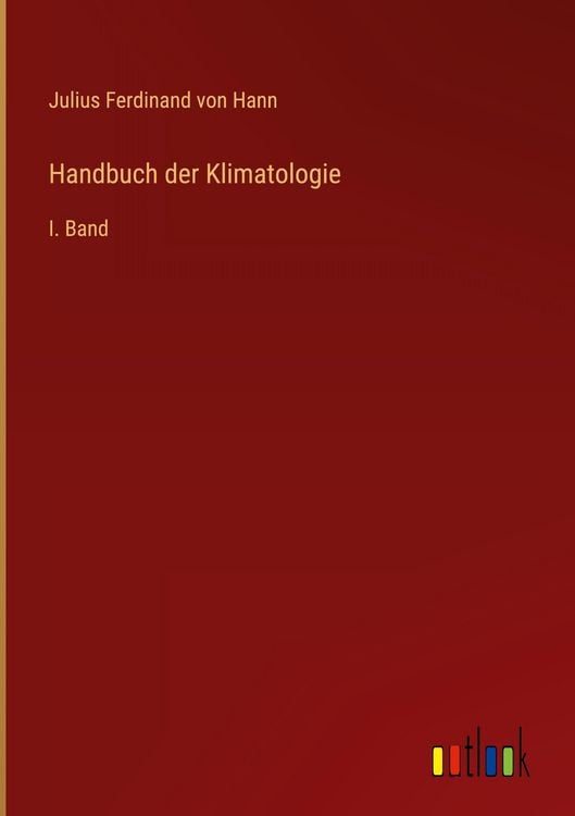 Produktbild: Handbuch der Klimatologie