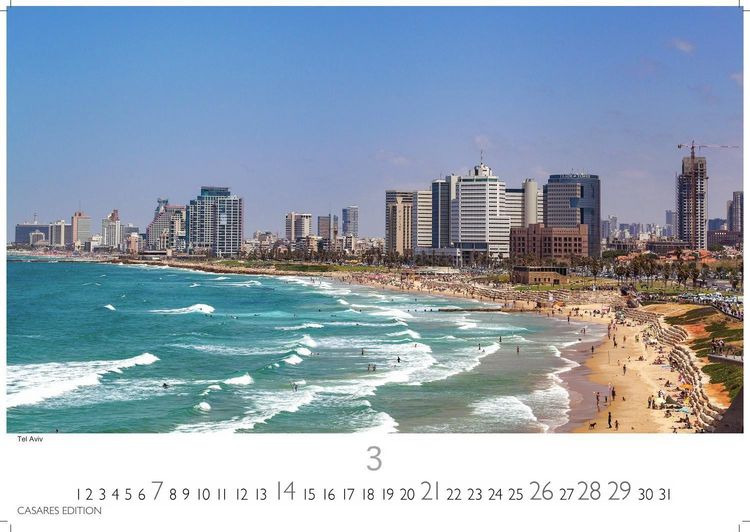 Produktbild: Israel Kalender 2027 &ndash; Wandkalender | Fotokalender Orient 24x35cm - 12 Wundersch&ouml;ne Fotos Monat f&uuml;r Monat dieses faszinierenden Landes