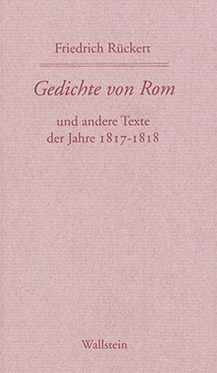 Produktbild: Gedichte von Rom