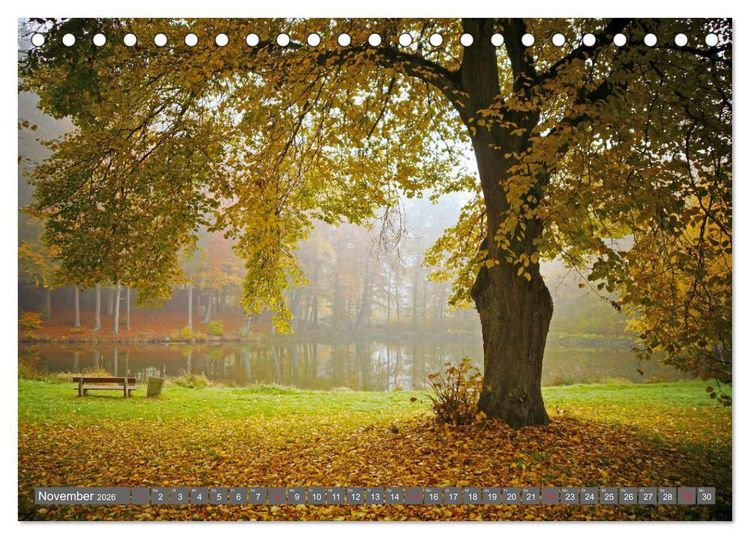 Produktbild: Zauberhafte Schwalm (Tischkalender 2026 DIN A5 quer), CALVENDO Monatskalender