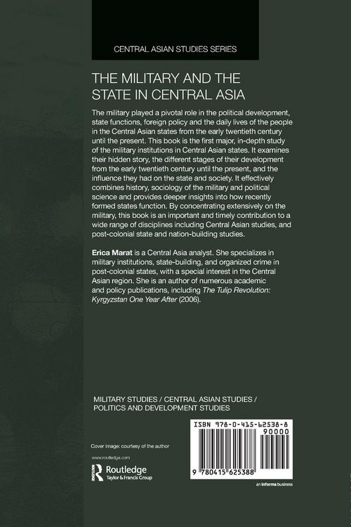 Produktbild: The Military and the State in Central Asia