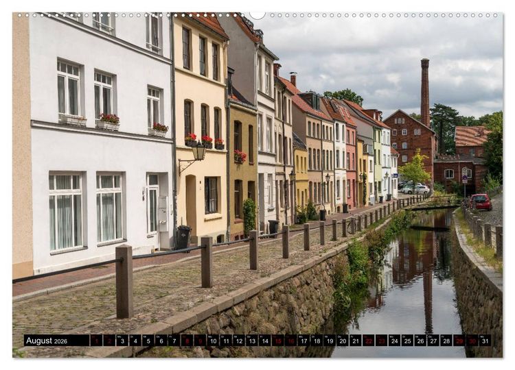 Produktbild: Hansestadt Wismar (Wandkalender 2026 DIN A2 quer), CALVENDO Monatskalender