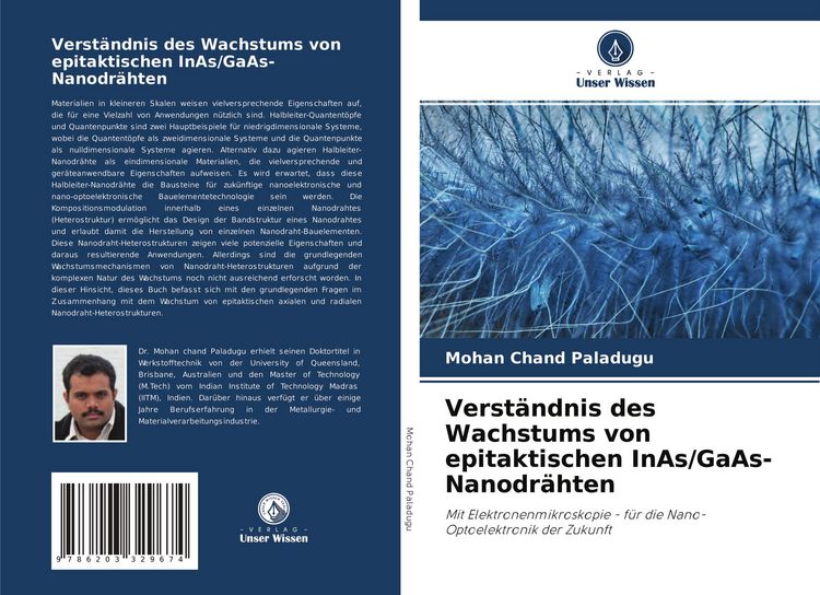 Produktbild: Verst&auml;ndnis des Wachstums von epitaktischen InAs/GaAs-Nanodr&auml;hten