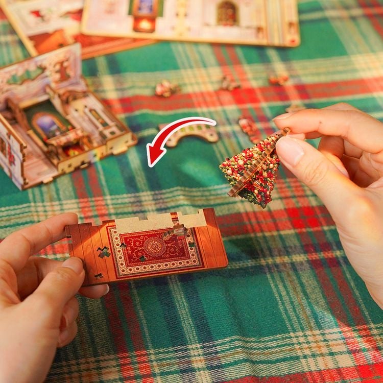 Produktbild: Mini Book Nook DIY Der Nussknacker