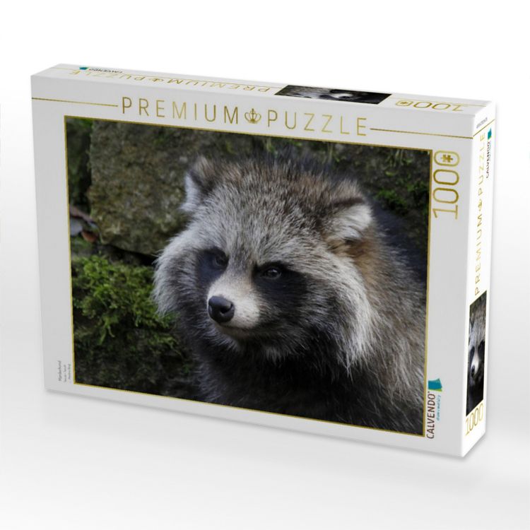 Produktbild: CALVENDO Puzzle Marderhund | 1000 Teile Lege-Gr&ouml;&szlig;e 64x48cm Foto-Puzzle f&uuml;r gl&uuml;ckliche Stunden