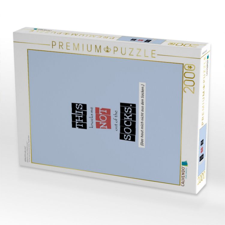 Produktbild: CALVENDO Puzzle DENGLISCH oder was? | 2000 Teile Lege-Gr&ouml;&szlig;e 90x67cm Foto-Puzzle f&uuml;r gl&uuml;ckliche Stunden