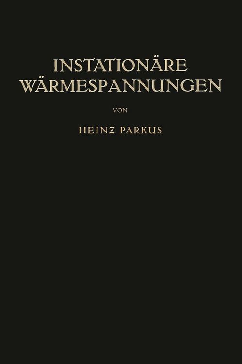 Produktbild: Instation&auml;re W&auml;rmespannungen
