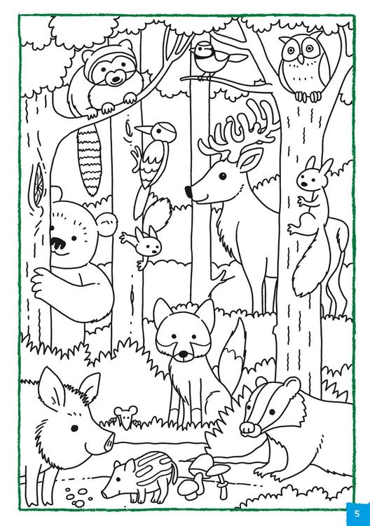 Produktbild: Mein lustiges gro&szlig;es Malspielbuch: Wimmel-Bilder (ab 5 Jahren)
