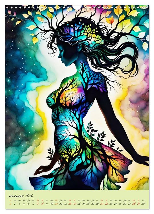 Produktbild: L'&eacute;l&eacute;gance de la nature (Calendrier mural 2026 DIN A3 horizontal), CALVENDO calendrier mensuel