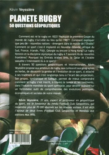 Produktbild: Plan&egrave;te rugby : 50 questions g&eacute;opolitiques