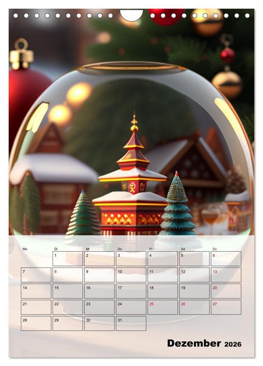 Produktbild: Gespiegelte Landschaft (Wandkalender 2026 DIN A4 hoch), CALVENDO Monatskalender
