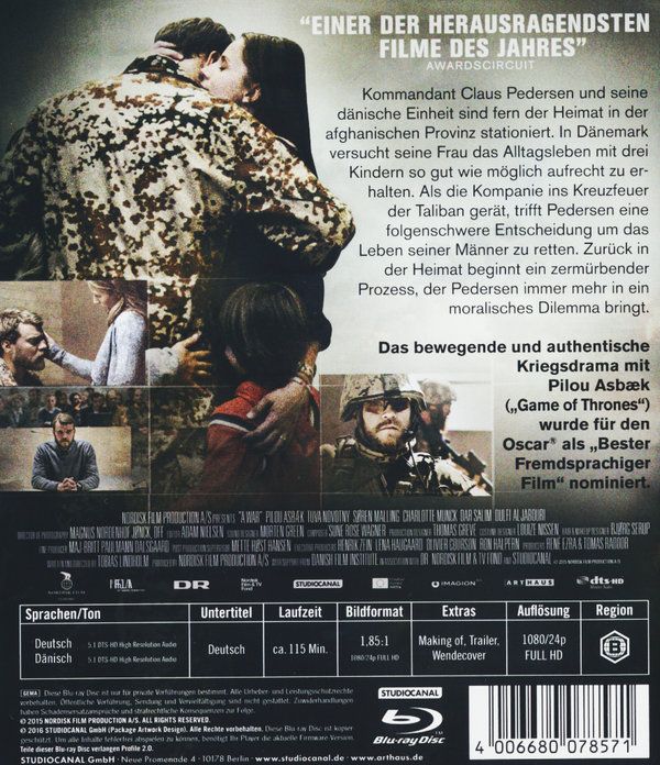 Produktbild: A War