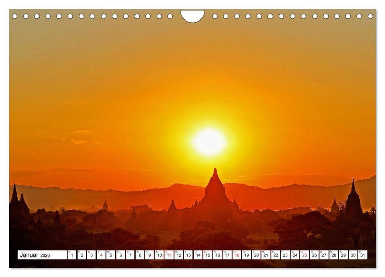 Produktbild: Unterwegs in S&uuml;dostasien (Wandkalender 2026 DIN A4 quer), CALVENDO Monatskalender