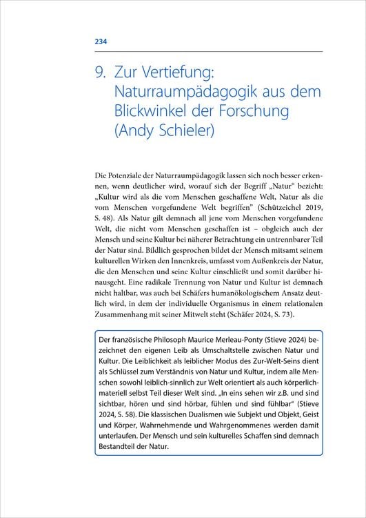Produktbild: Handbuch Naturraump&auml;dagogik