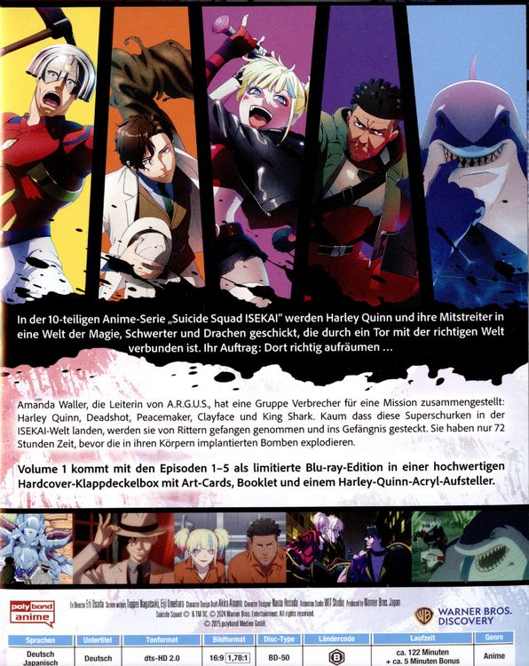 Produktbild: Suicide Squad Isekai - Volume 1 LTD.