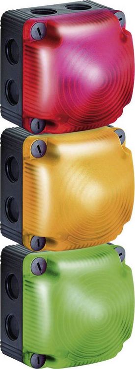 Produktbild: Werma Signaltechnik Signalleuchte LED 853.110.60 853.110.60 Rot Blitzlicht 230 V/AC