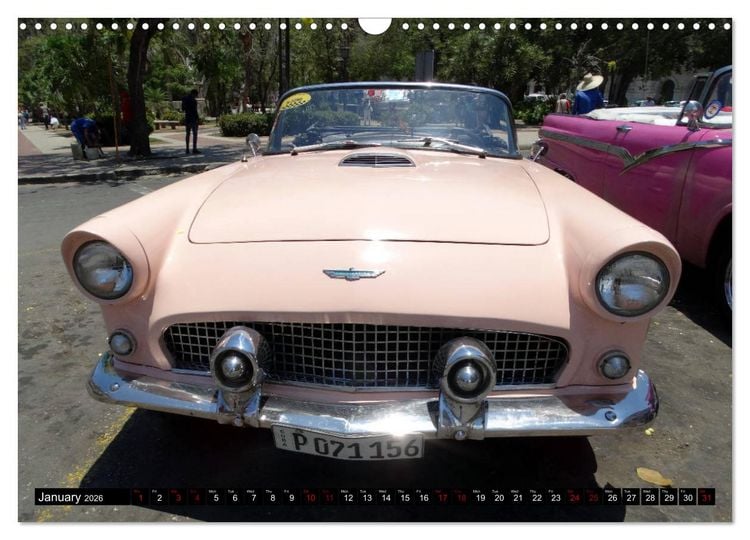 Produktbild: Ford Thunderbird (Wall Calendar 2026 DIN A3 landscape), CALVENDO 12 Month Wall Calendar