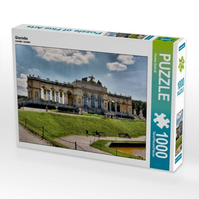 Produktbild: CALVENDO Puzzle Gloriette | 1000 Teile Lege-Gr&ouml;&szlig;e 64x48cm Foto-Puzzle f&uuml;r gl&uuml;ckliche Stunden