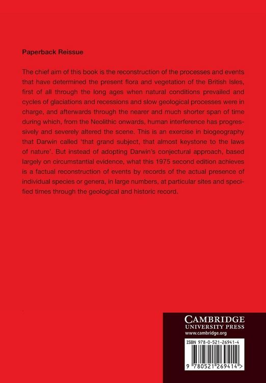 Produktbild: History of the British Flora