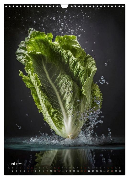 Produktbild: Cooles Gem&uuml;se (Wandkalender 2026 DIN A3 hoch), CALVENDO Monatskalender