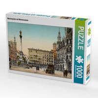 Produktbild: CALVENDO Puzzle Marienplatz mit Mariens&auml;ule | 1000 Teile Lege-Gr&ouml;&szlig;e 64x48cm Foto-Puzzle f&uuml;r gl&uuml;ckliche Stunden