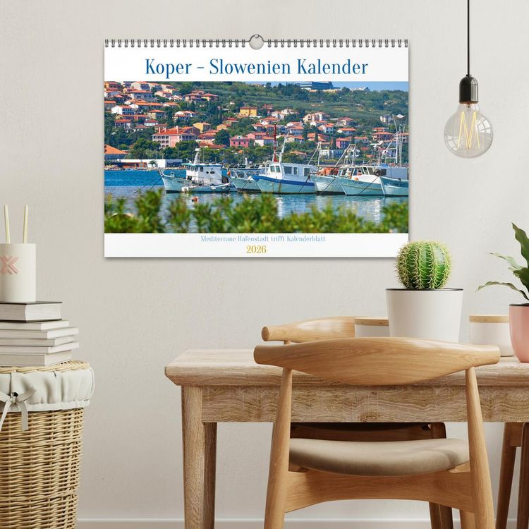 Produktbild: Koper - Slowenien Kalender (Wandkalender 2026 DIN A3 quer), CALVENDO Monatskalender