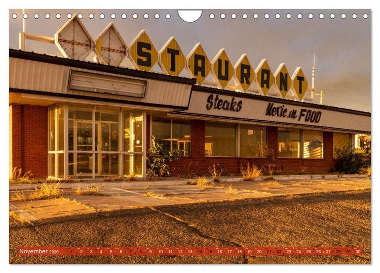 Produktbild: Wo der Wind Wohnt, Amerikas Lost Places (Wandkalender 2026 DIN A4 quer), CALVENDO Monatskalender