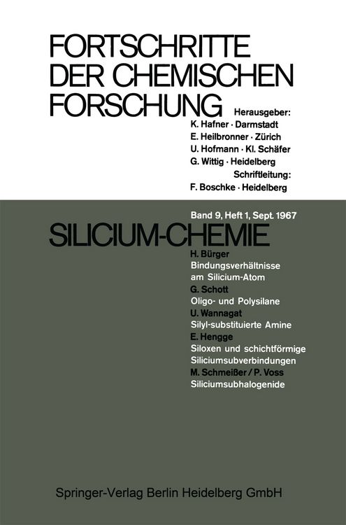 Produktbild: Fortschritte der Chemischen Forschung