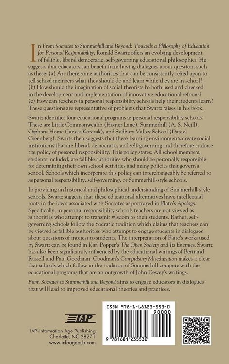Produktbild: From Socrates to Summerhill and Beyond