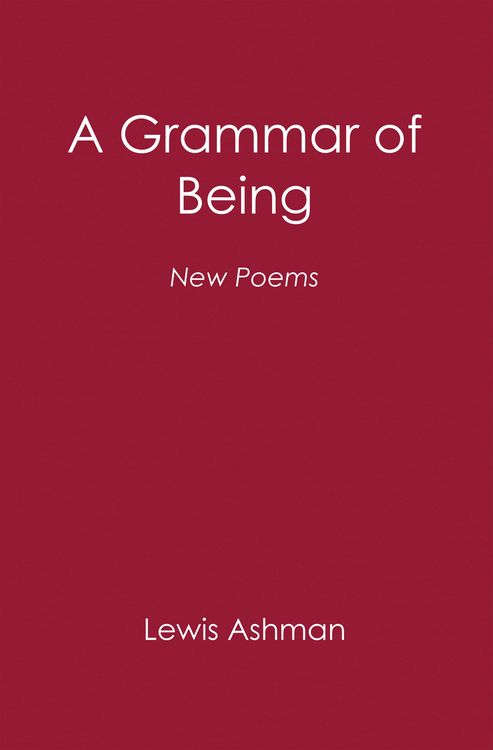 Produktbild: A Grammar of Being