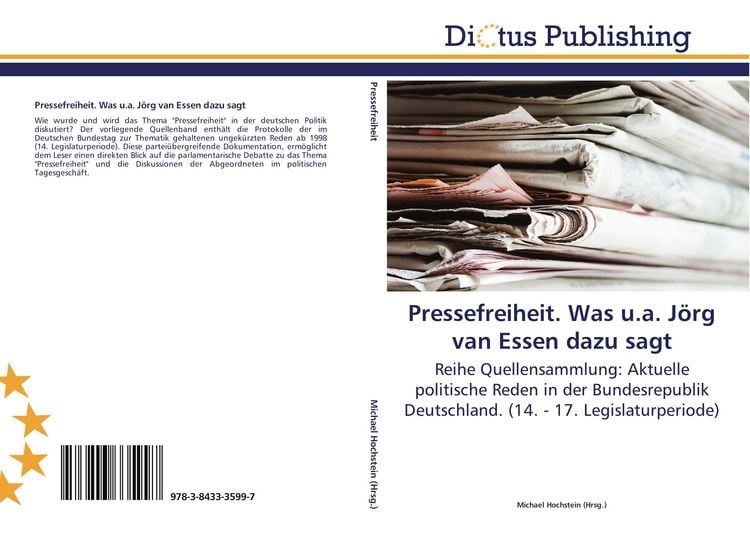 Produktbild: Pressefreiheit. Was u.a. J&ouml;rg van Essen dazu sagt