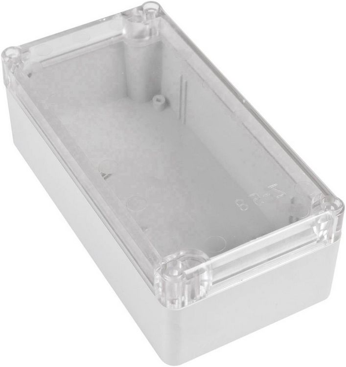 Produktbild: TRU COMPONENTS TC-7910840 Universal-Geh&auml;use 158 x 82 x 55 ABS-PC Grau 1St.