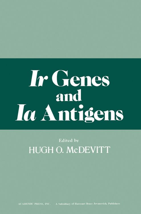 Produktbild: Ir Genes and Ia Antigens